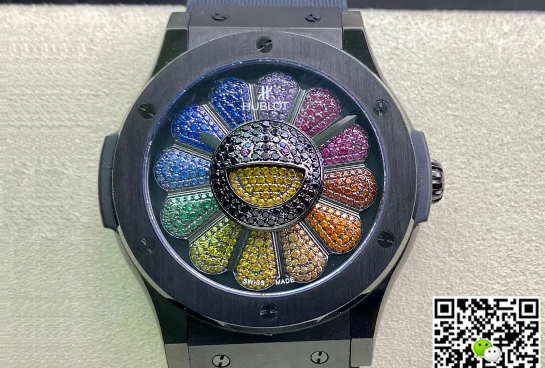 Hublot Classic Fusion Takashi Murakami 507.CX.9000.RX.TAK21 1:1 Best Edition Replica Watch Black Case